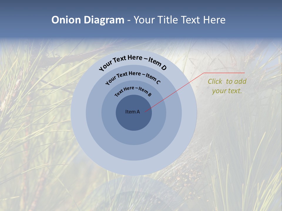 Vegetable Pines Nature PowerPoint Template