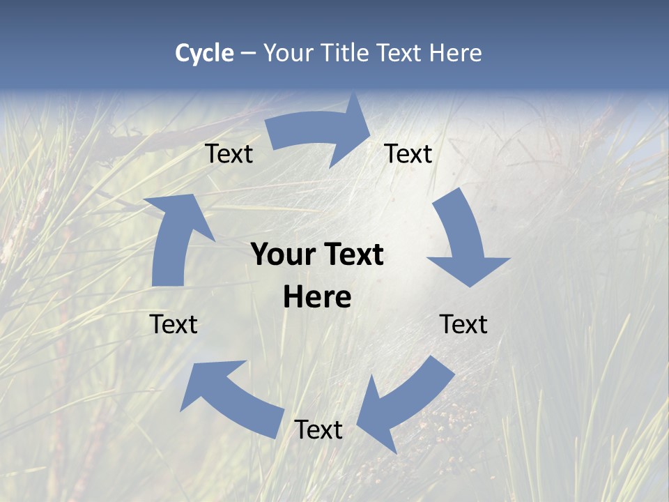 Vegetable Pines Nature PowerPoint Template