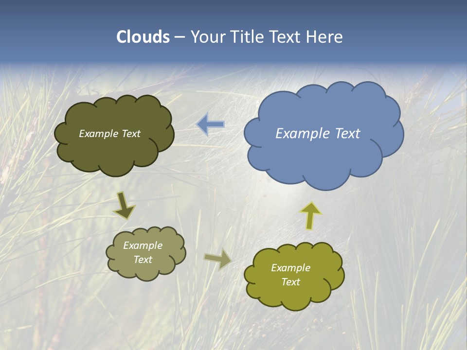 Vegetable Pines Nature PowerPoint Template