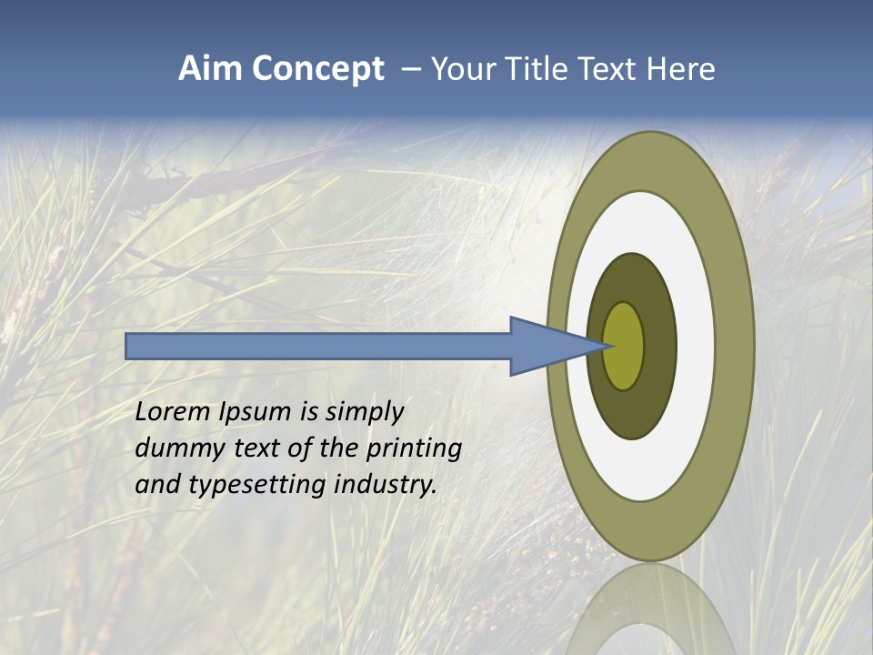 Vegetable Pines Nature PowerPoint Template