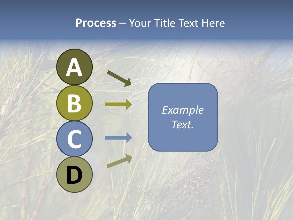 Vegetable Pines Nature PowerPoint Template