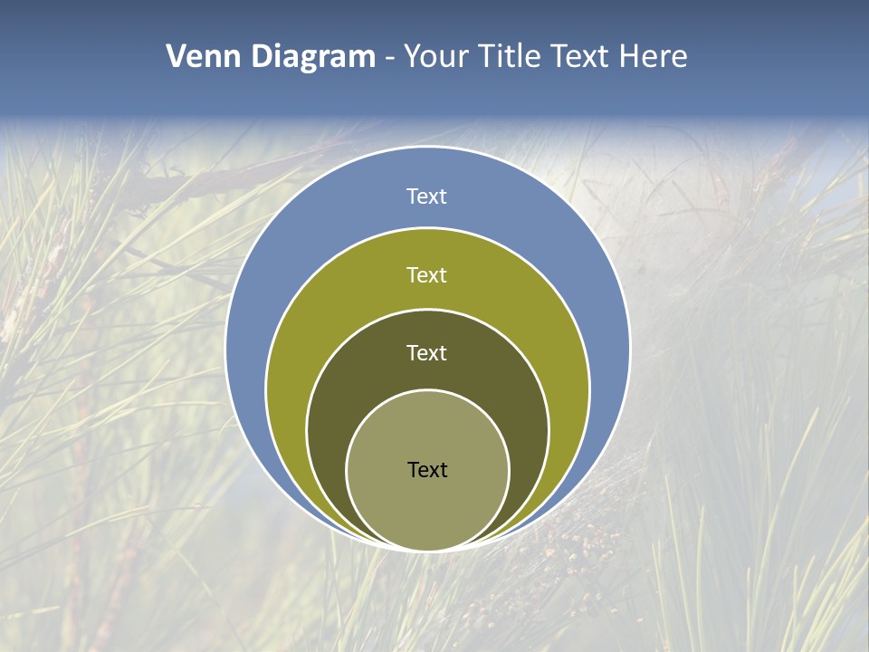 Vegetable Pines Nature PowerPoint Template