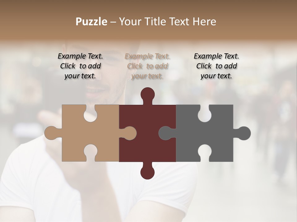 Cellphone Wireless Device PowerPoint Template