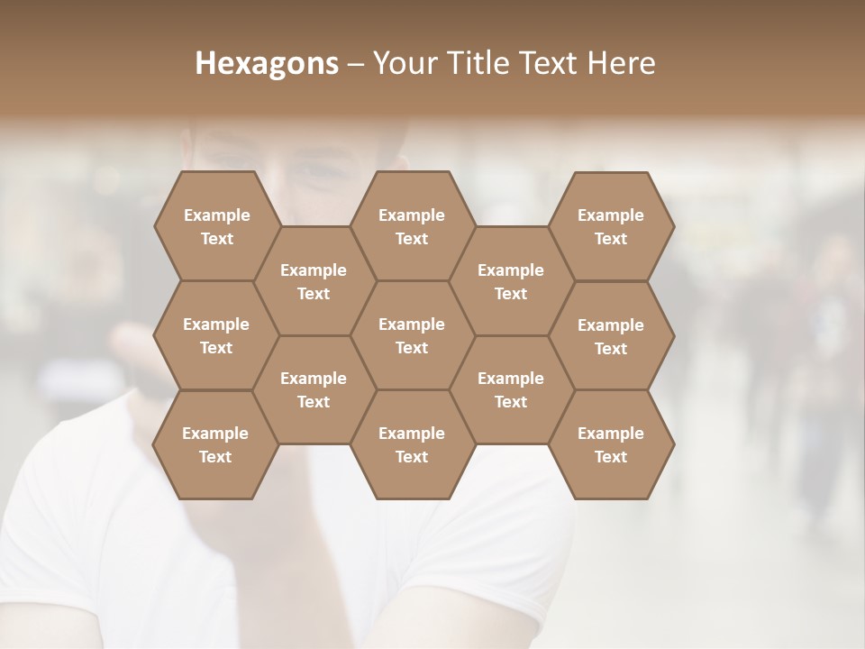 Cellphone Wireless Device PowerPoint Template