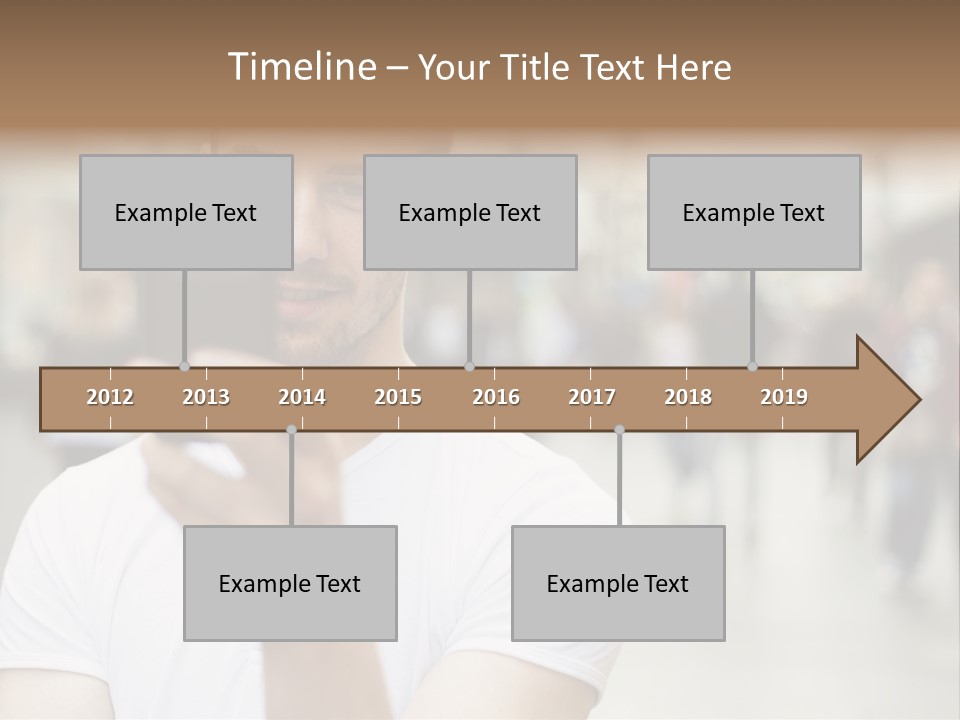 Cellphone Wireless Device PowerPoint Template