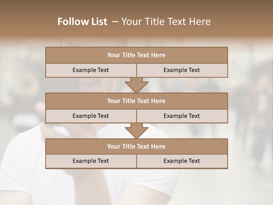 Cellphone Wireless Device PowerPoint Template