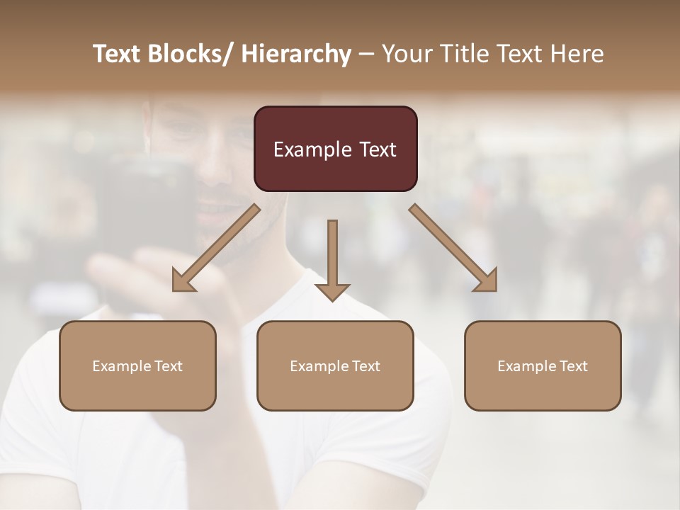Cellphone Wireless Device PowerPoint Template
