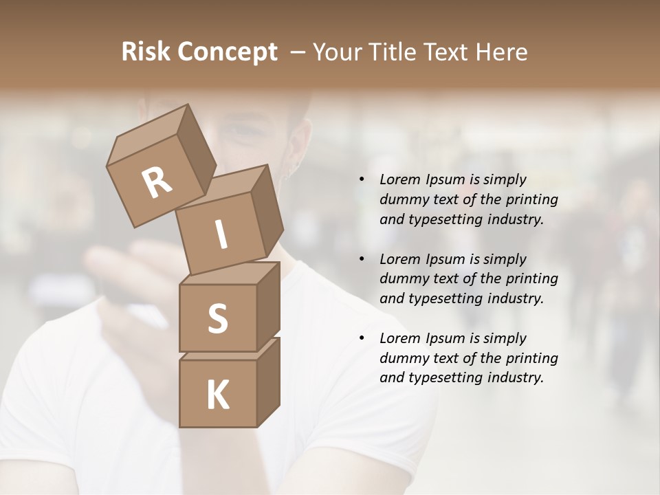 Cellphone Wireless Device PowerPoint Template