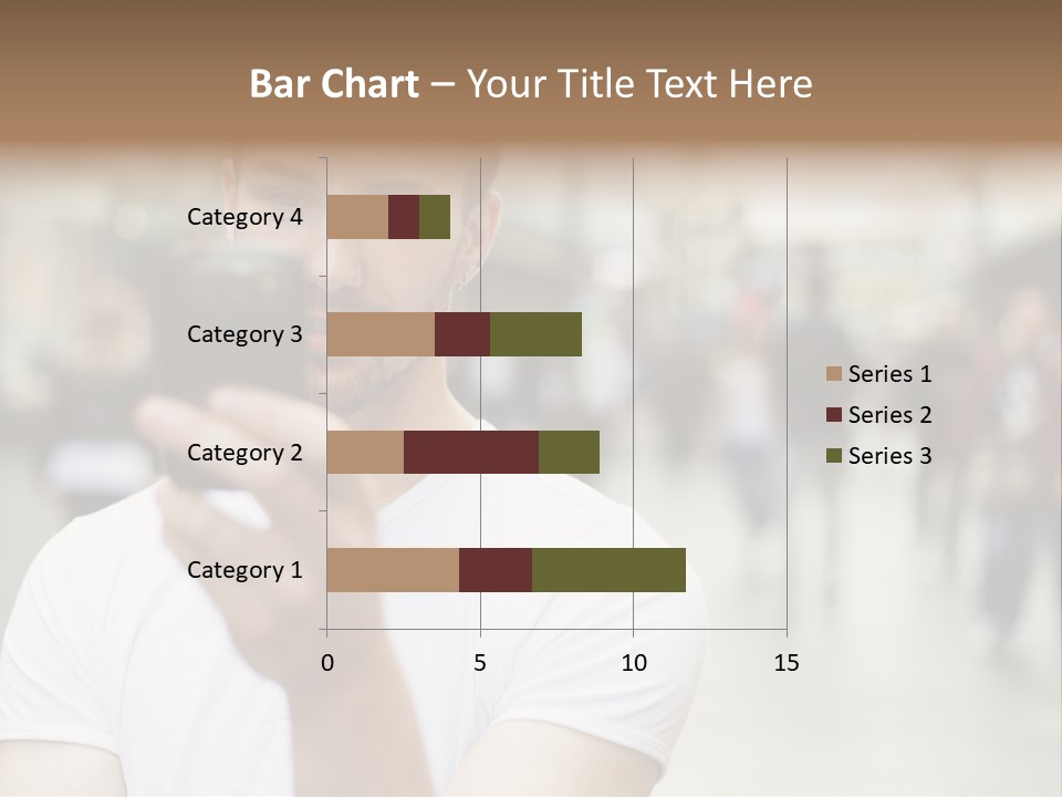 Cellphone Wireless Device PowerPoint Template