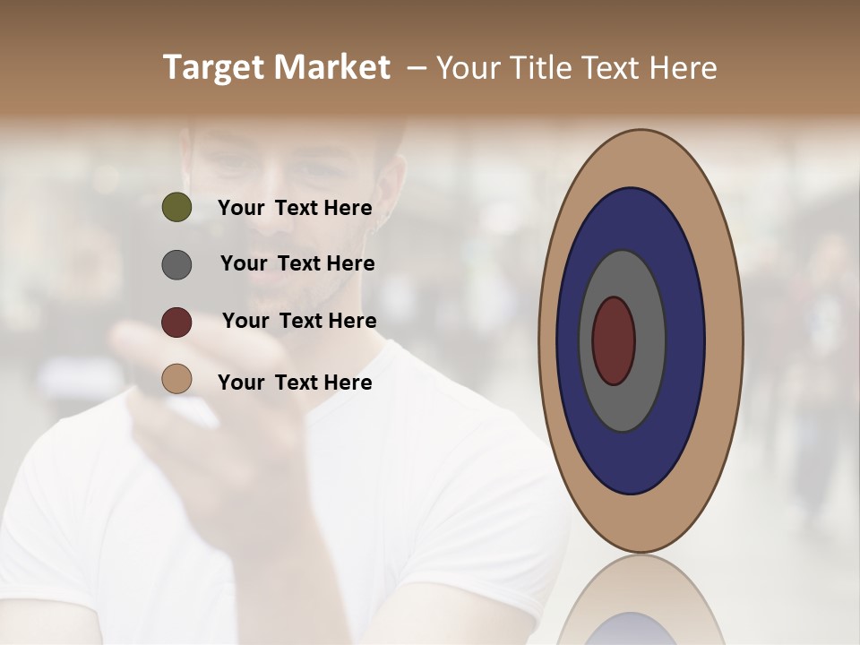 Cellphone Wireless Device PowerPoint Template