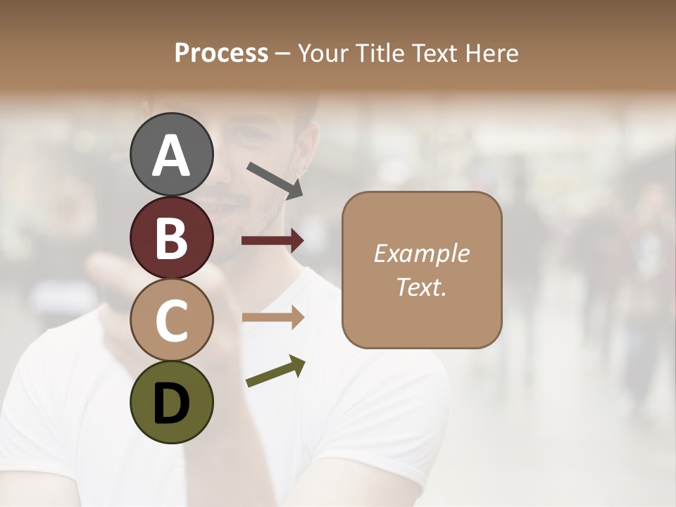 Cellphone Wireless Device PowerPoint Template