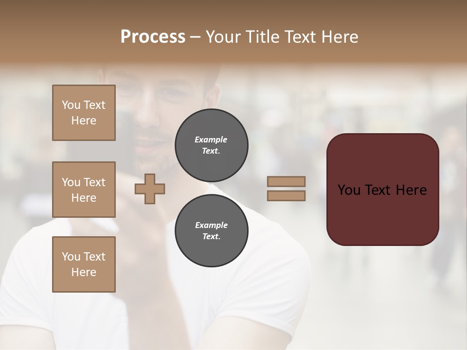 Cellphone Wireless Device PowerPoint Template