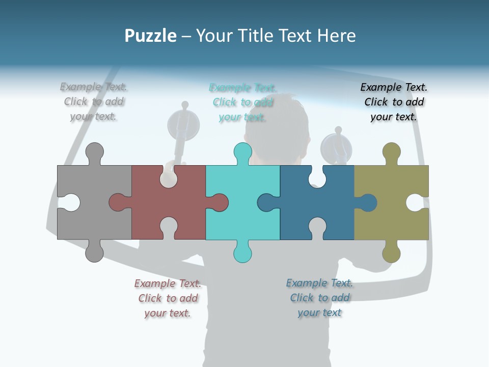 Shield Safety Holder PowerPoint Template