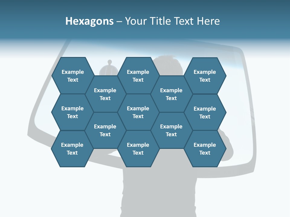 Shield Safety Holder PowerPoint Template