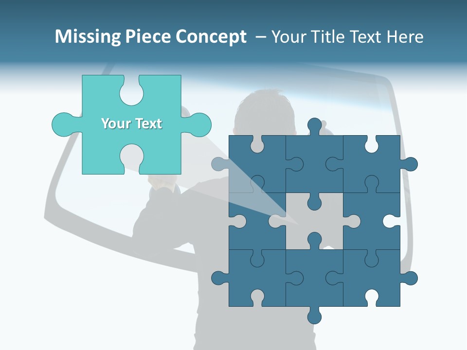 Shield Safety Holder PowerPoint Template