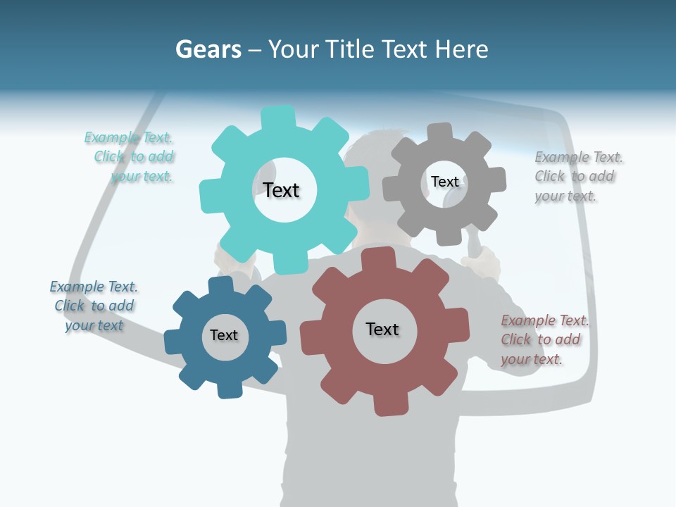 Shield Safety Holder PowerPoint Template