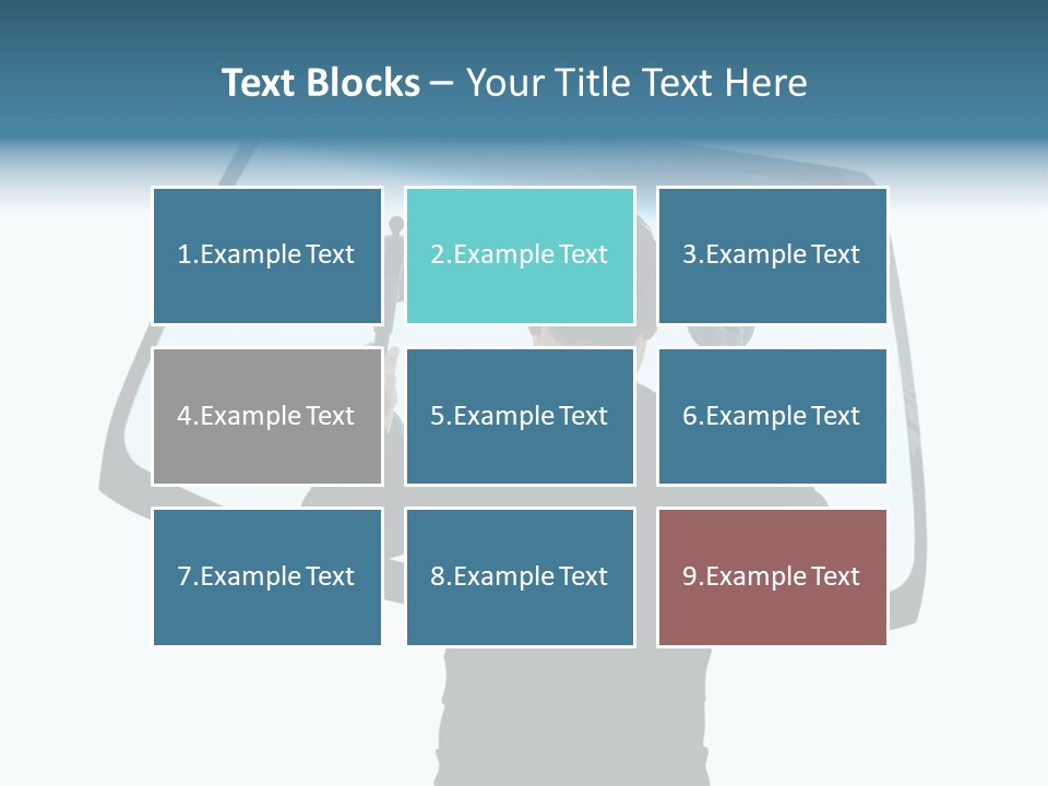 Shield Safety Holder PowerPoint Template
