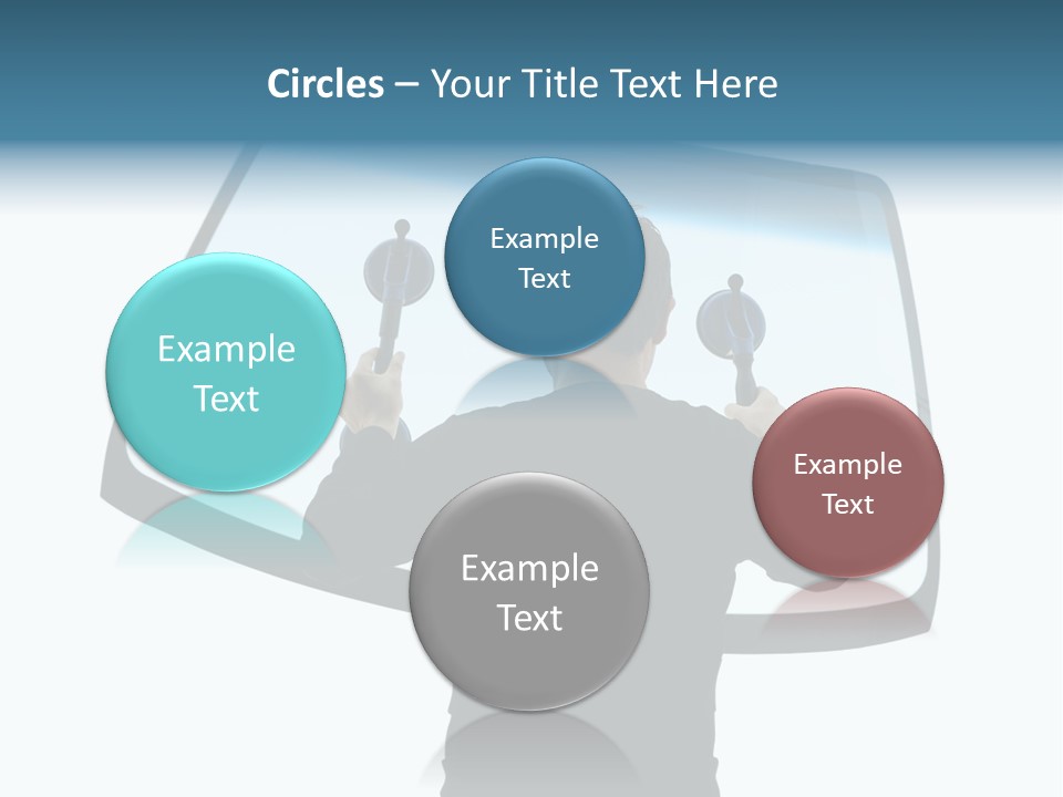 Shield Safety Holder PowerPoint Template