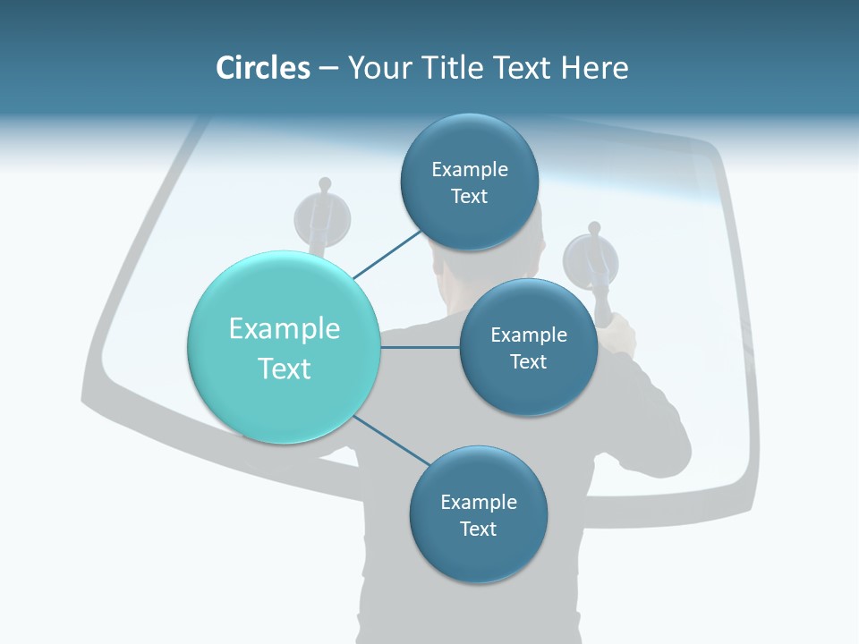 Shield Safety Holder PowerPoint Template
