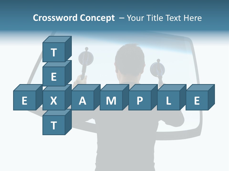 Shield Safety Holder PowerPoint Template