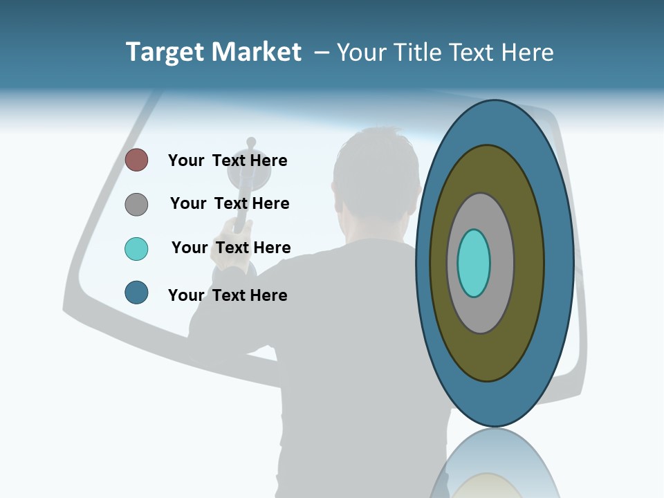 Shield Safety Holder PowerPoint Template