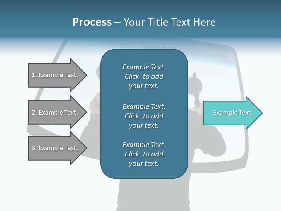 Shield Safety Holder PowerPoint Template