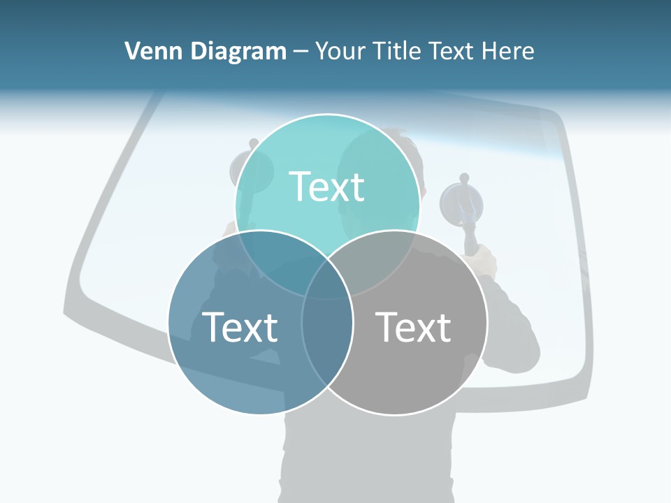 Shield Safety Holder PowerPoint Template
