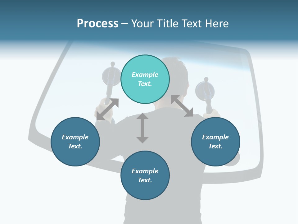 Shield Safety Holder PowerPoint Template