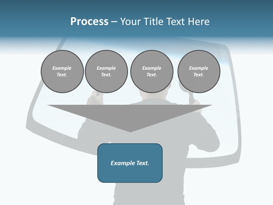 Shield Safety Holder PowerPoint Template