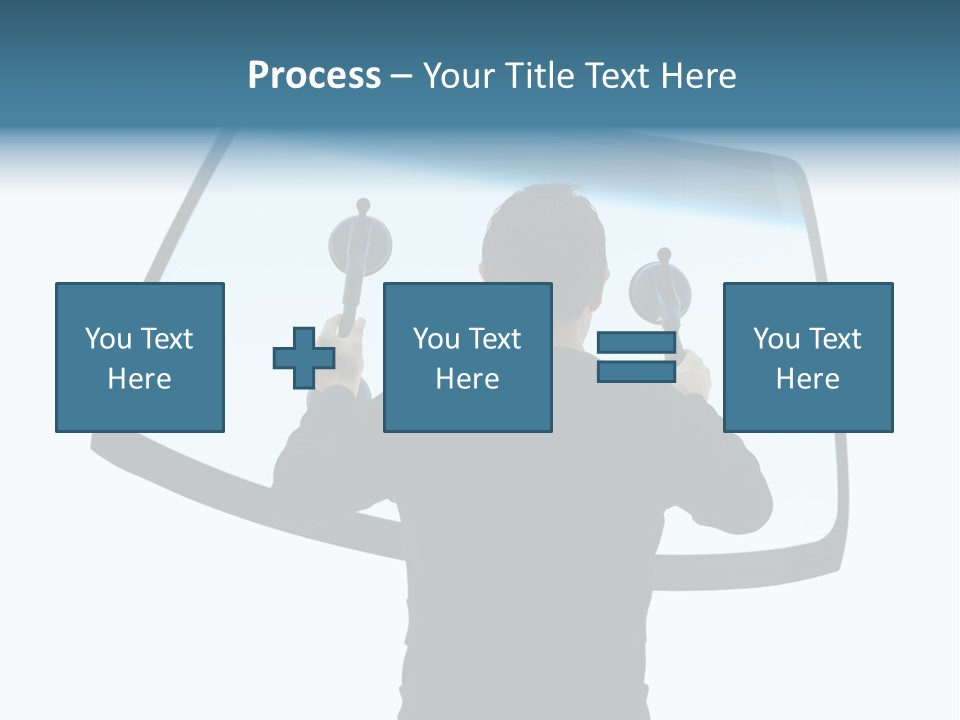 Shield Safety Holder PowerPoint Template