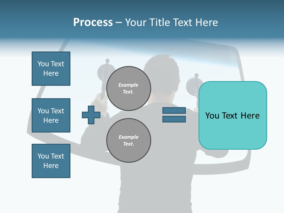 Shield Safety Holder PowerPoint Template
