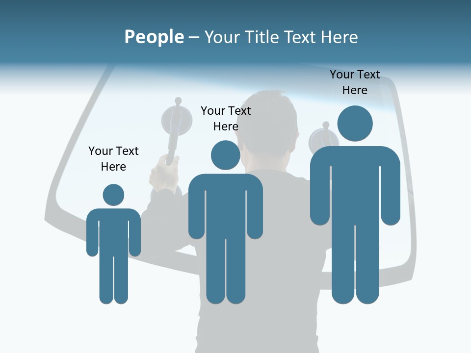 Shield Safety Holder PowerPoint Template