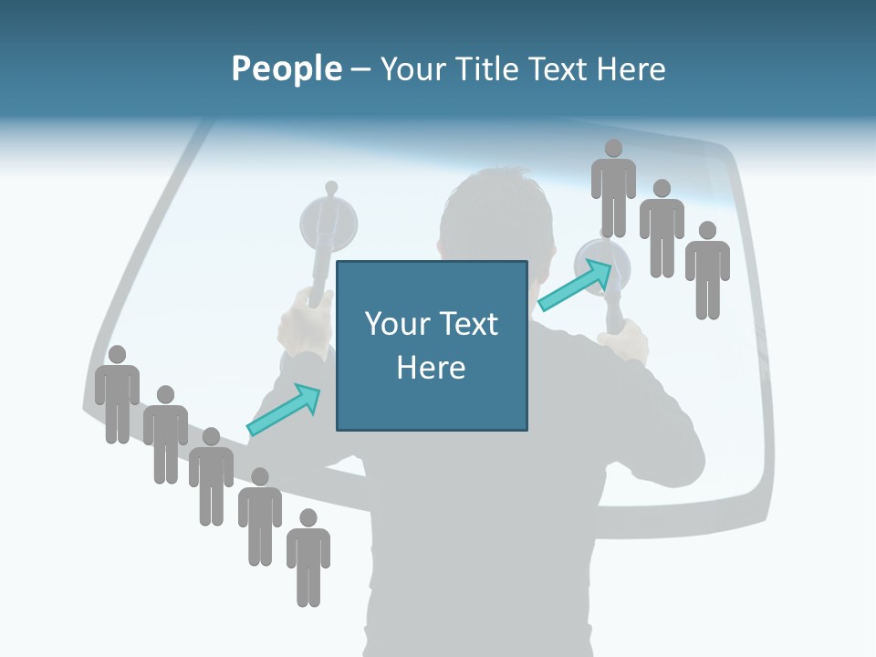 Shield Safety Holder PowerPoint Template