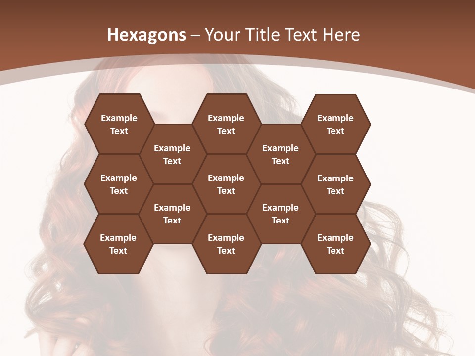 Portrait Makeup Attractive PowerPoint Template