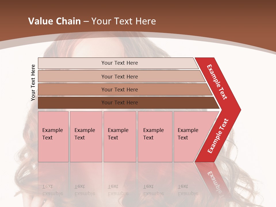 Portrait Makeup Attractive PowerPoint Template