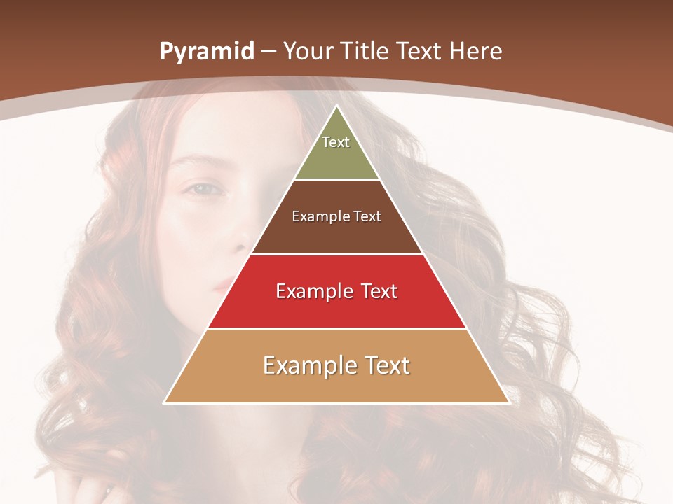 Portrait Makeup Attractive PowerPoint Template