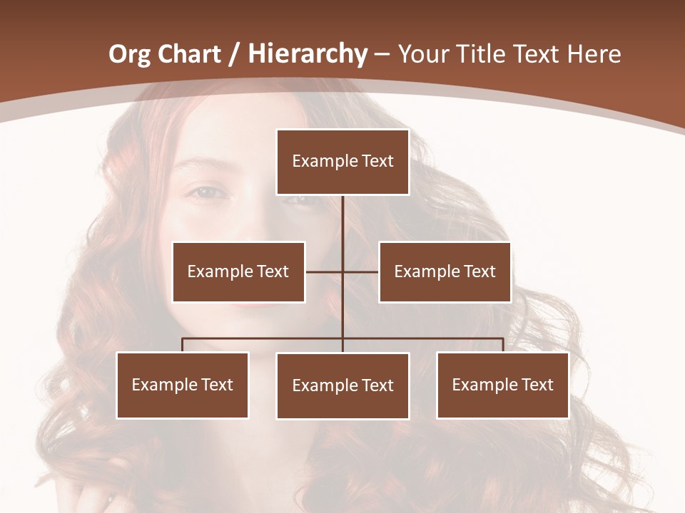 Portrait Makeup Attractive PowerPoint Template