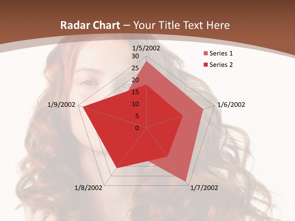 Portrait Makeup Attractive PowerPoint Template