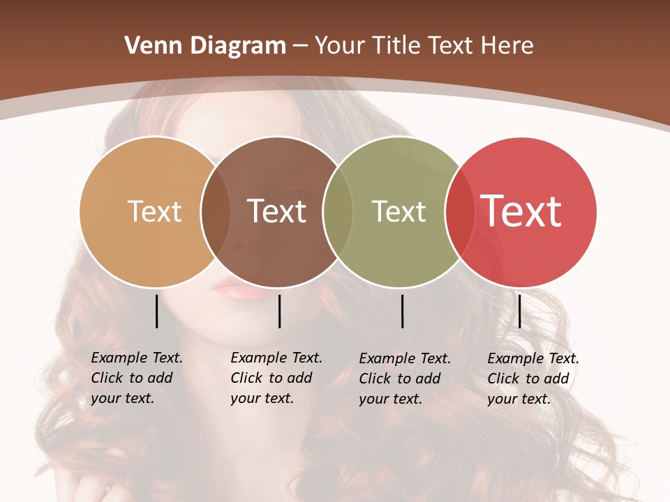 Portrait Makeup Attractive PowerPoint Template