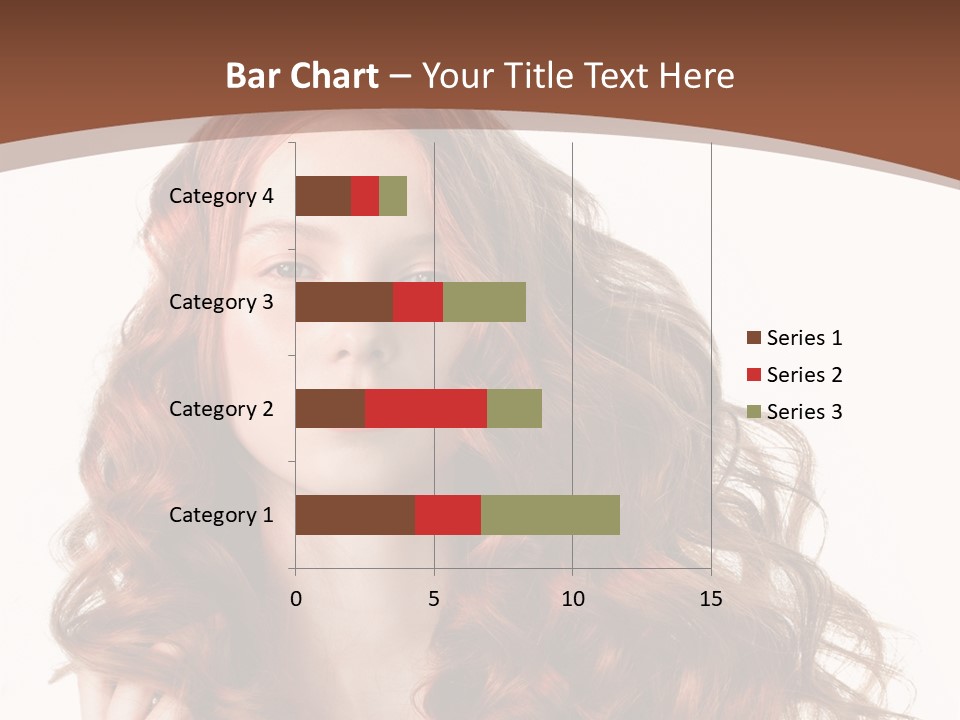 Portrait Makeup Attractive PowerPoint Template