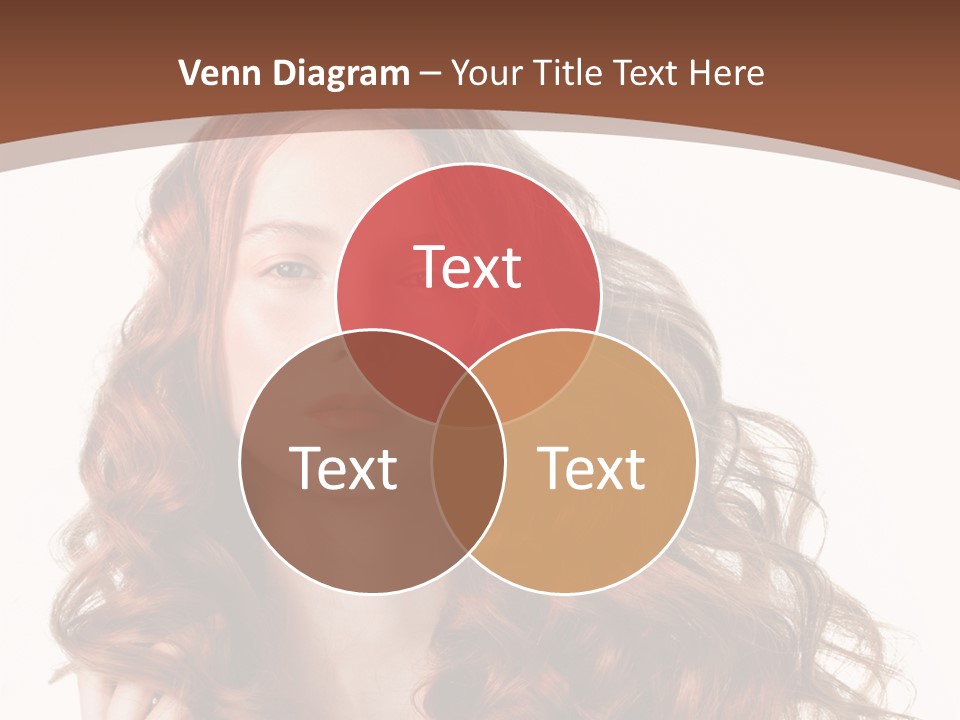 Portrait Makeup Attractive PowerPoint Template