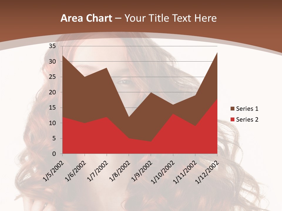Portrait Makeup Attractive PowerPoint Template
