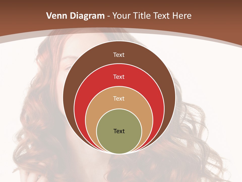 Portrait Makeup Attractive PowerPoint Template