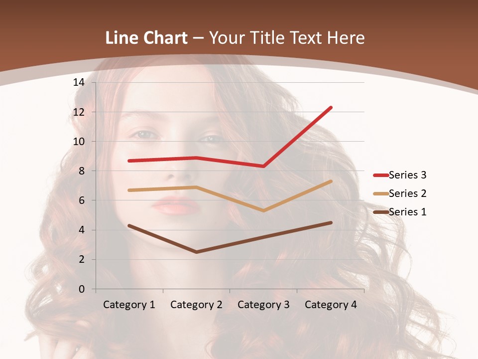 Portrait Makeup Attractive PowerPoint Template