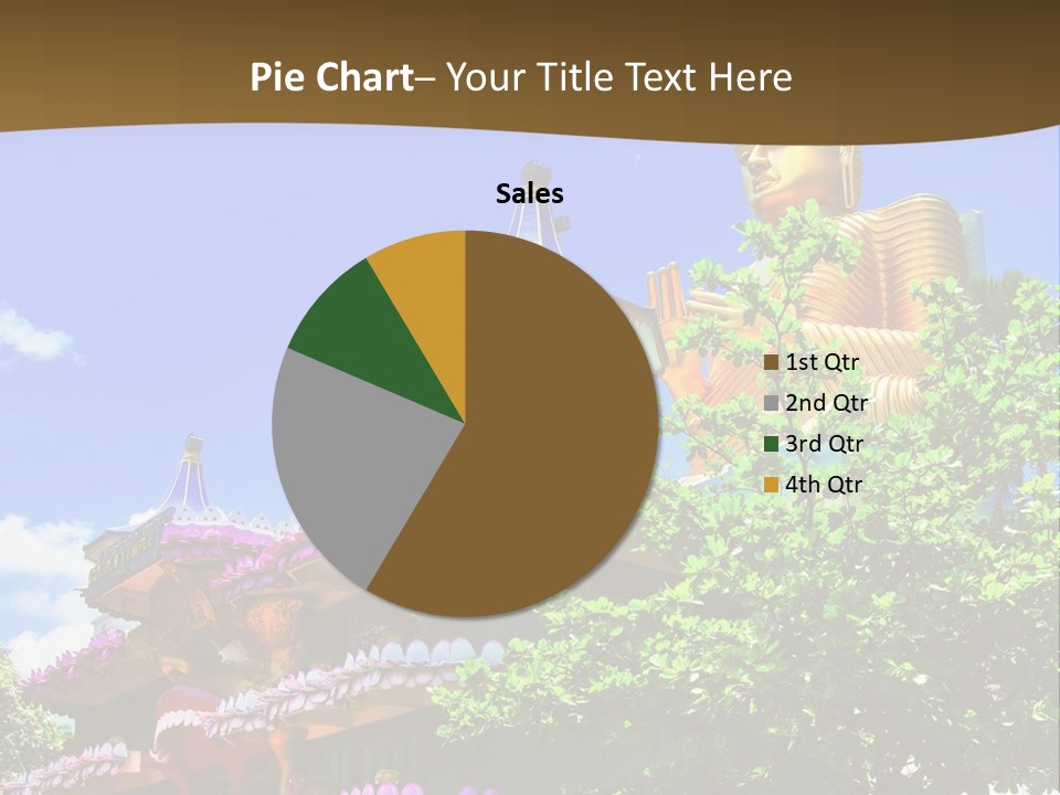 Capital Meditation Architecture PowerPoint Template