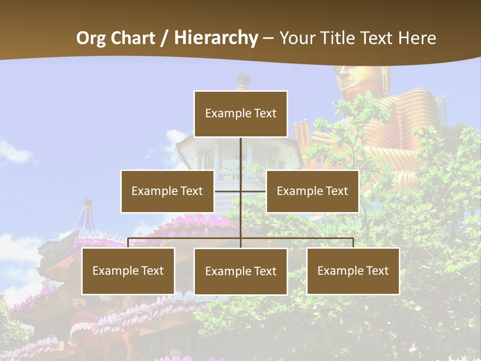 Capital Meditation Architecture PowerPoint Template