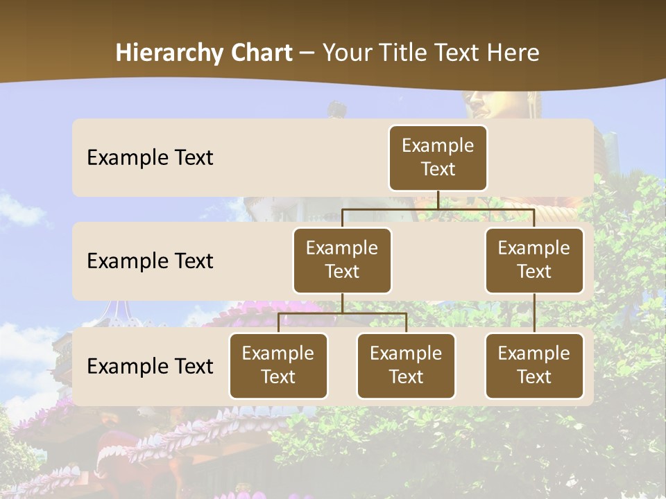 Capital Meditation Architecture PowerPoint Template