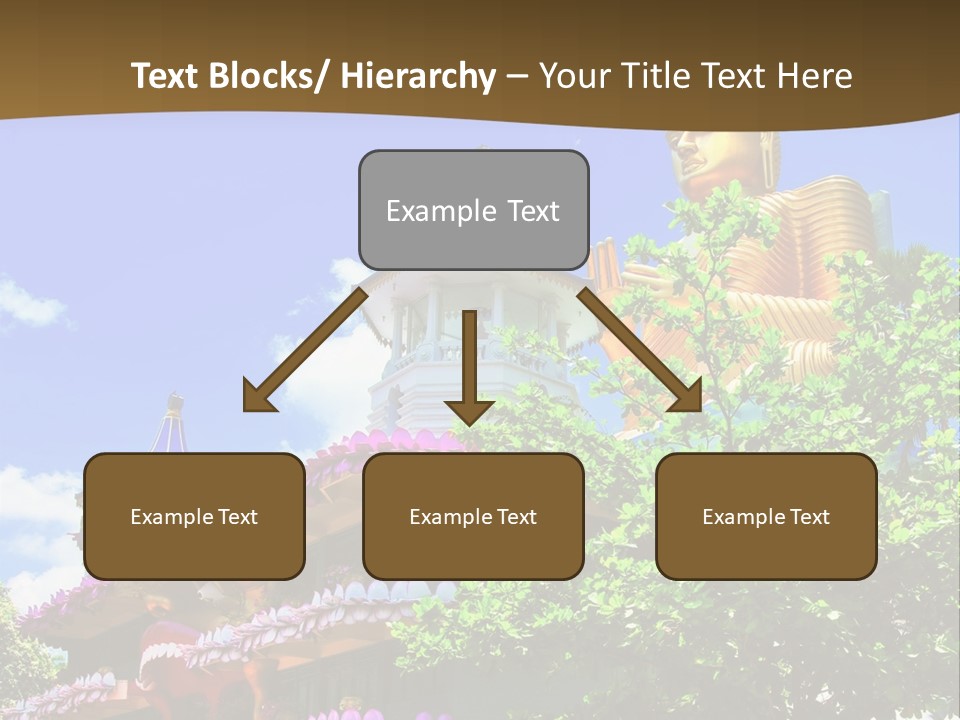 Capital Meditation Architecture PowerPoint Template