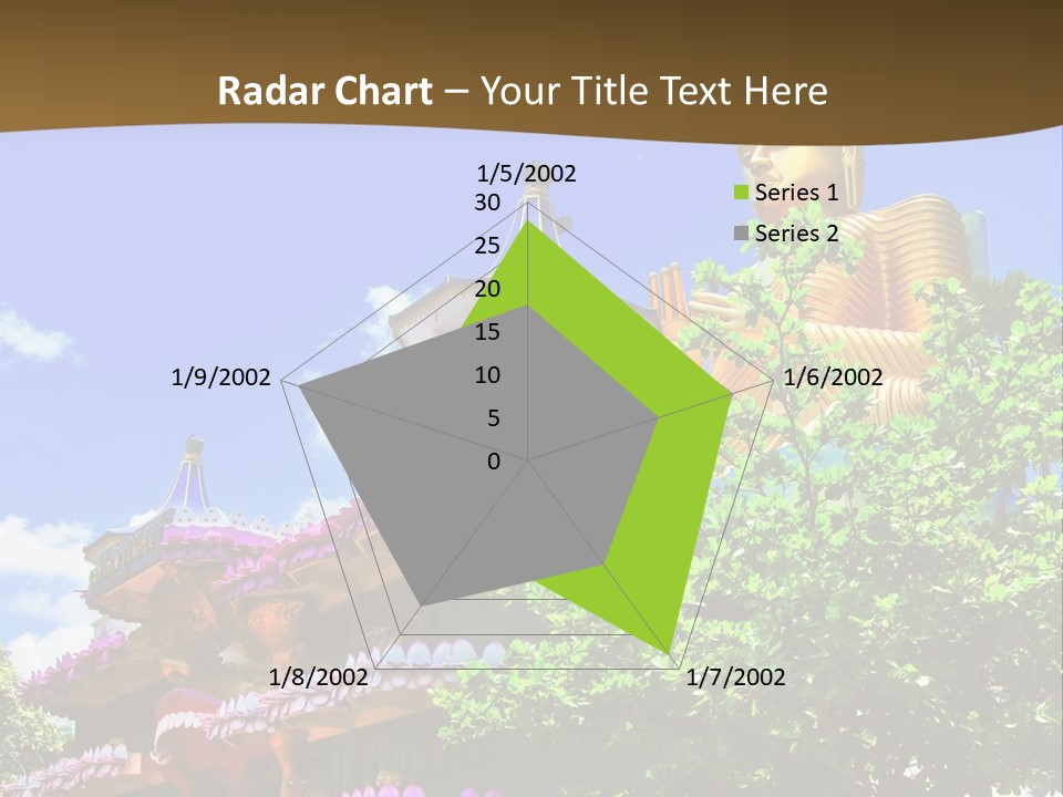 Capital Meditation Architecture PowerPoint Template