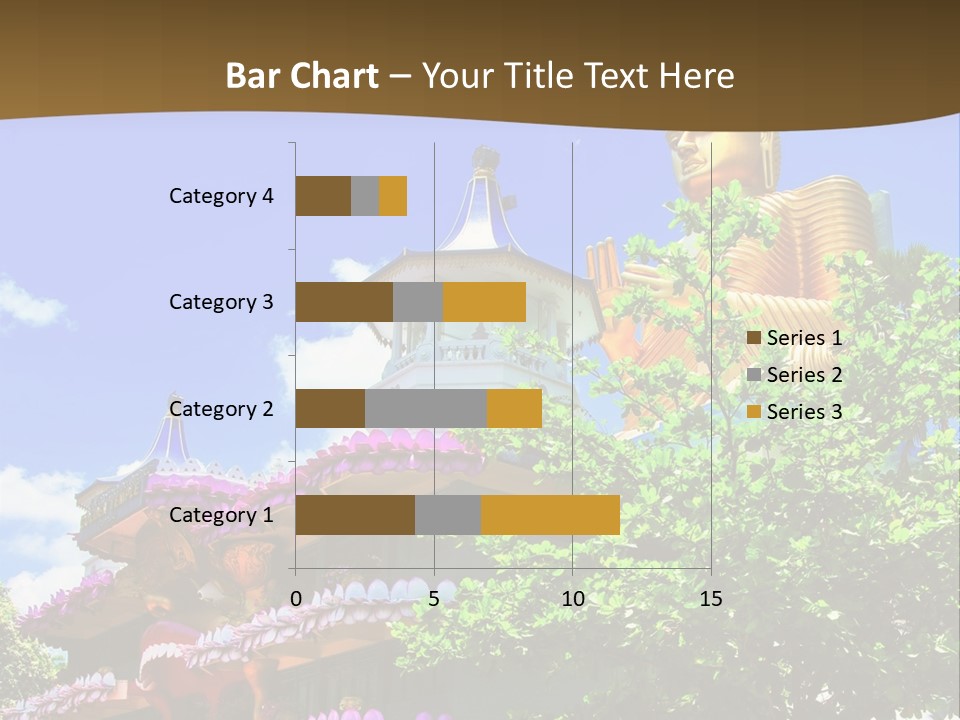 Capital Meditation Architecture PowerPoint Template